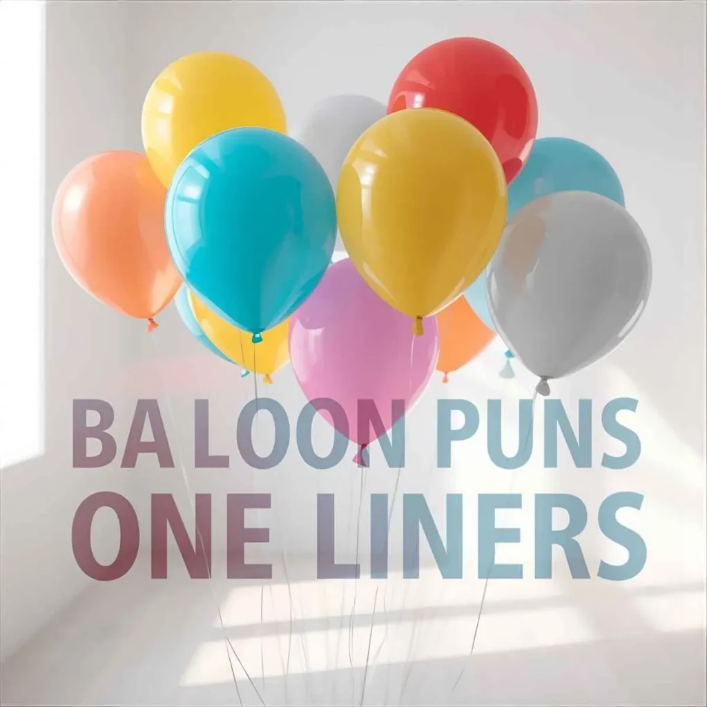 Balloon Puns One Liners