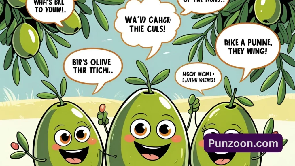 Funny Olive Puns