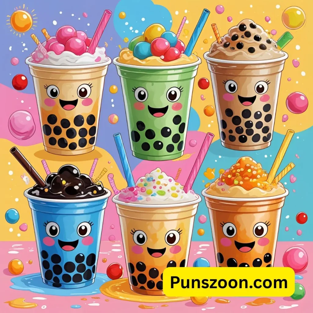 Bubble Tea Boba Puns