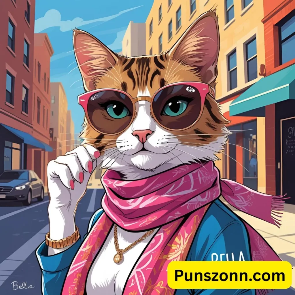 Celebrity Cat Name Puns