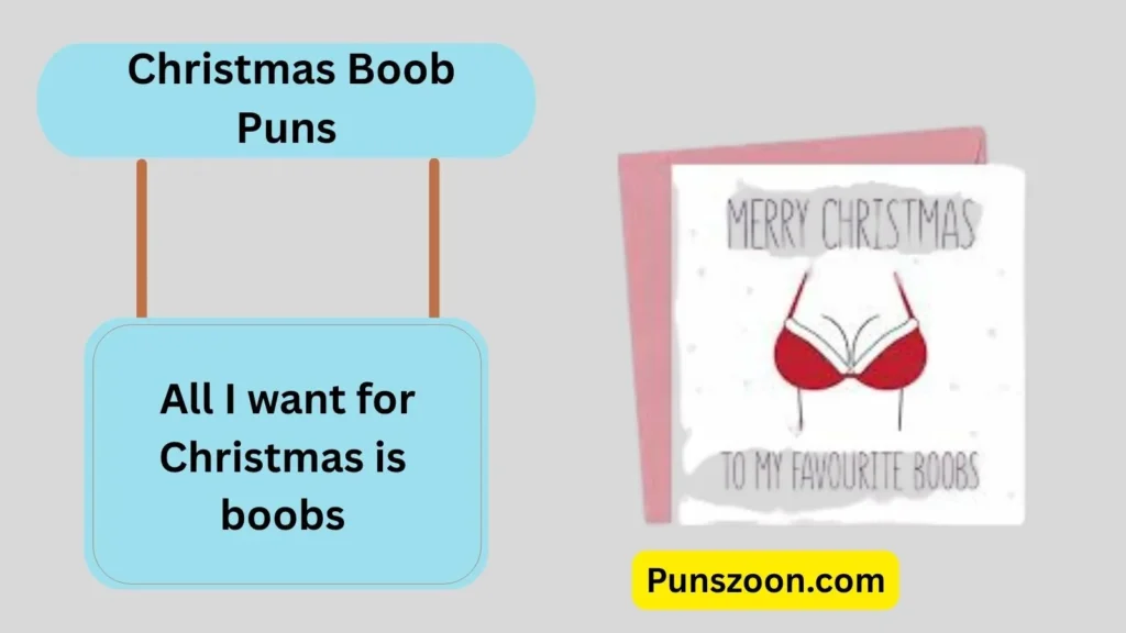 Christmas Boob Puns