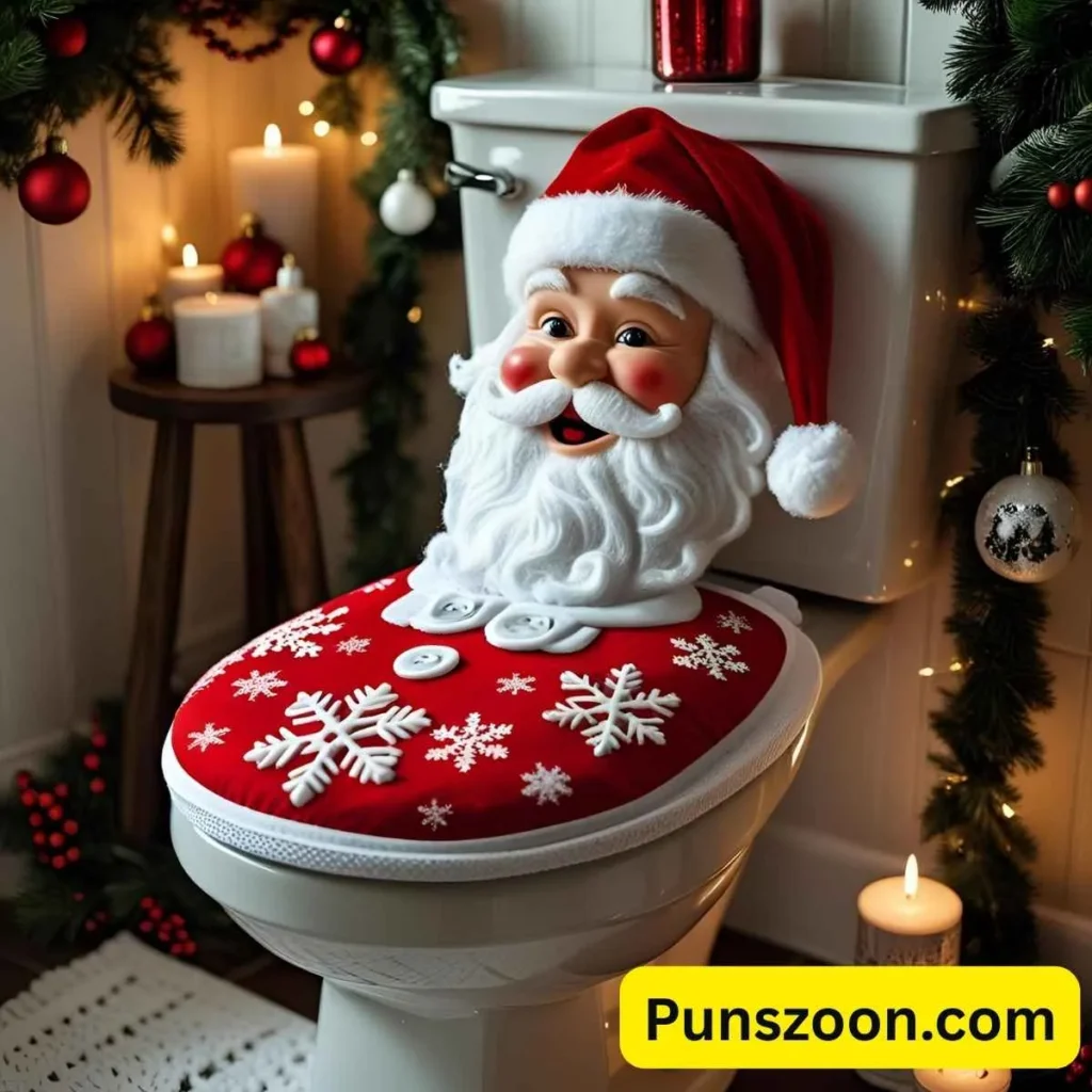 Christmas Toilet Puns