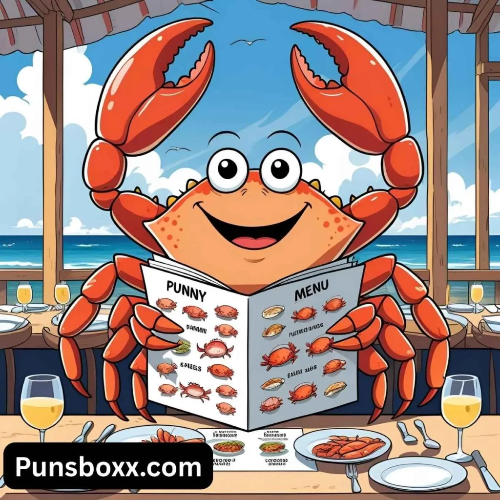 Crab Seafood Puns