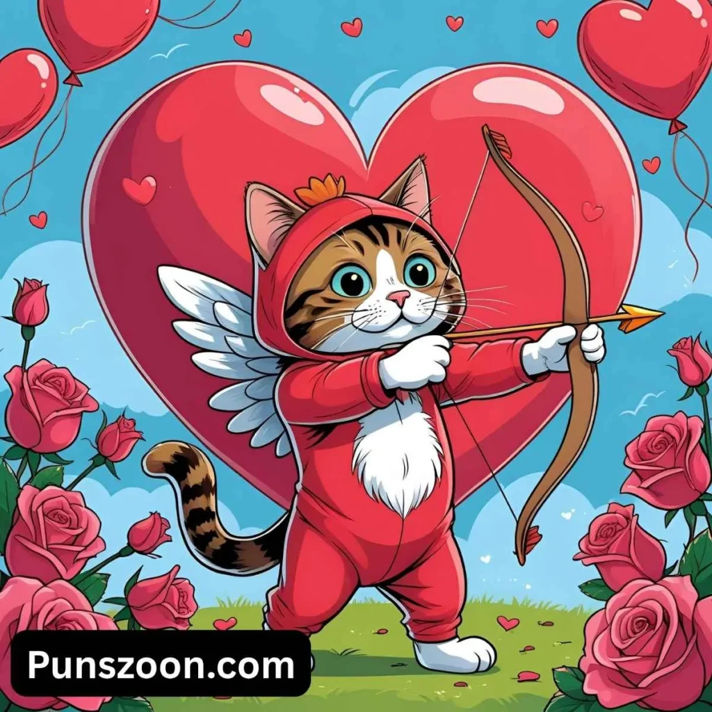 Funny Cat Puns Valentines