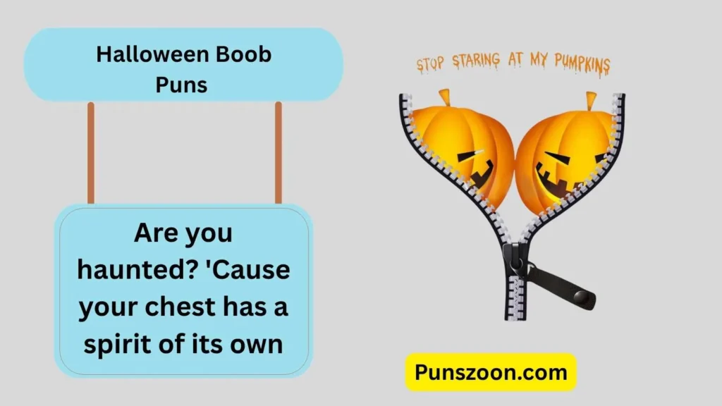 Halloween Boob Puns