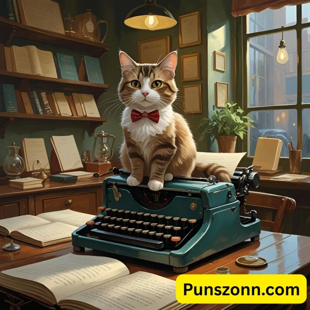 Literary Cat Name Puns