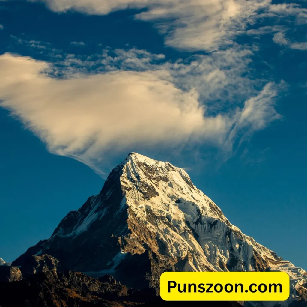 Mountain Puns for Instagram