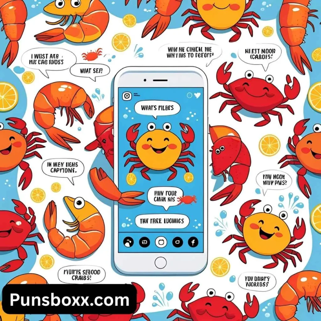 Seafood Puns Instagram