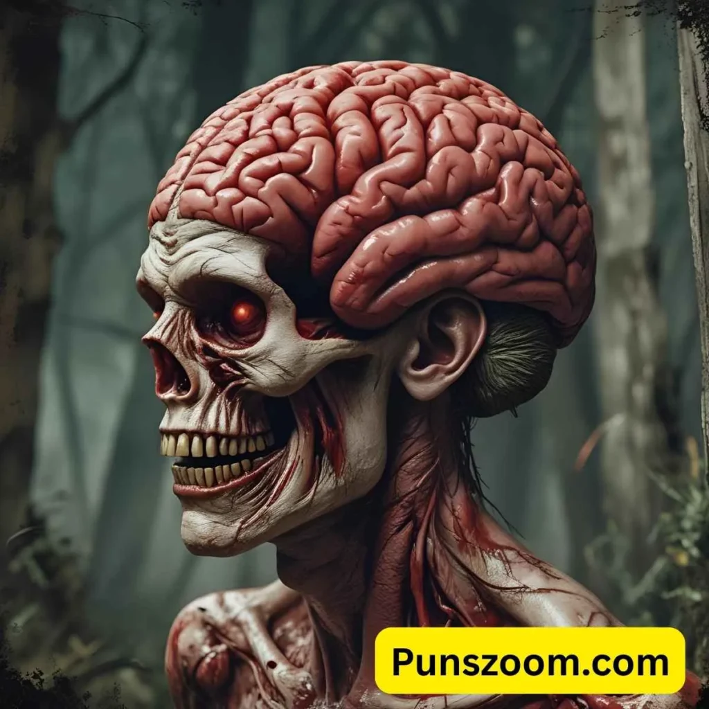 Zombie Brain Puns