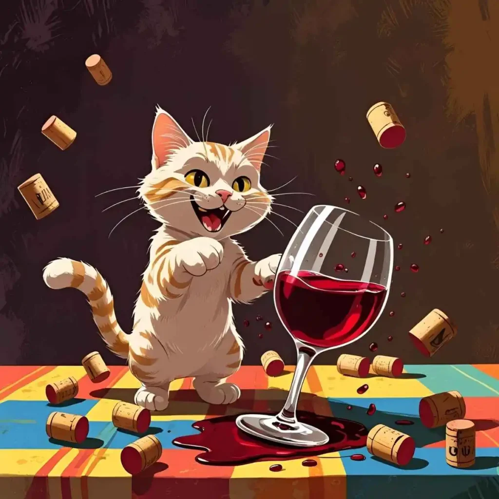Cat Alcohol Puns