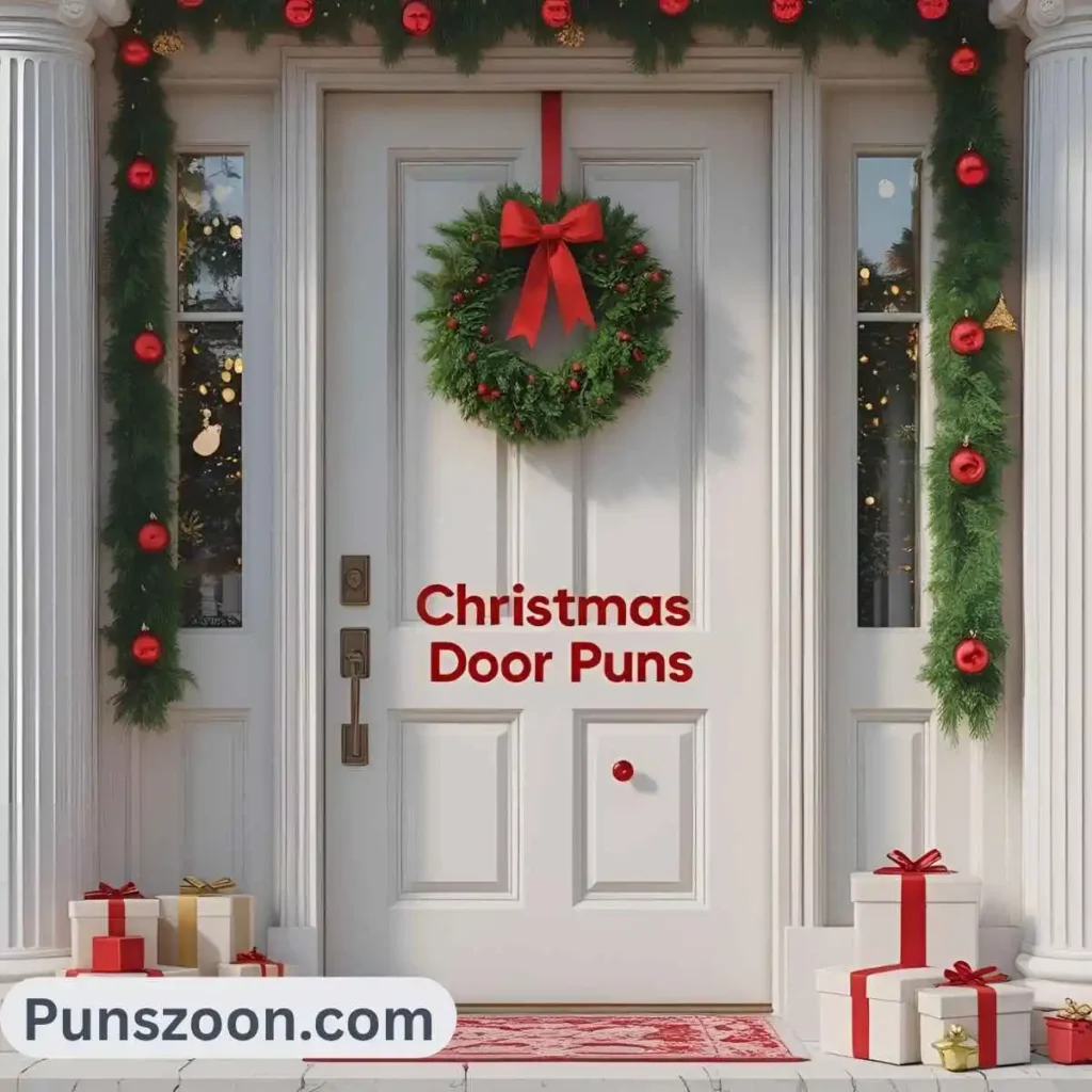 Christmas Door Puns