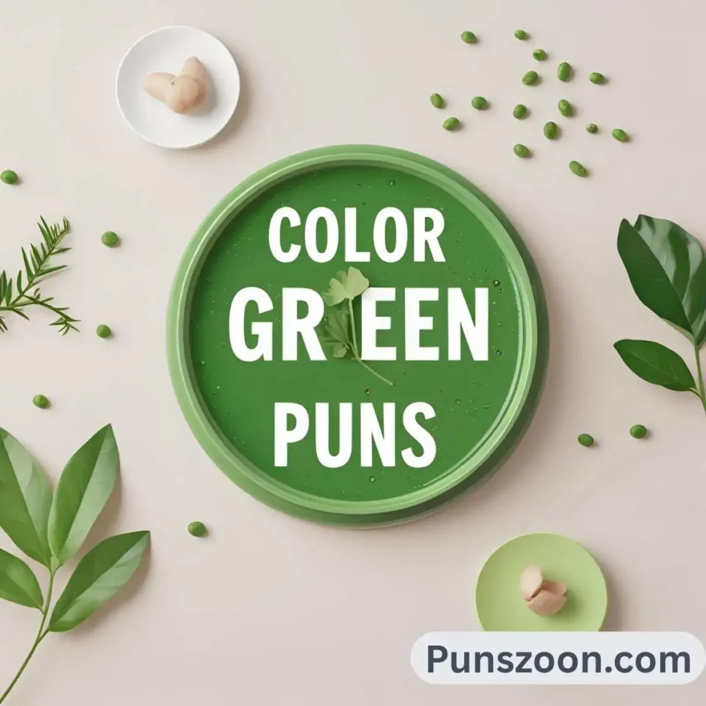 Color Green Puns