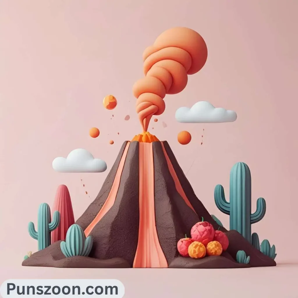 Cute Volcano Puns
