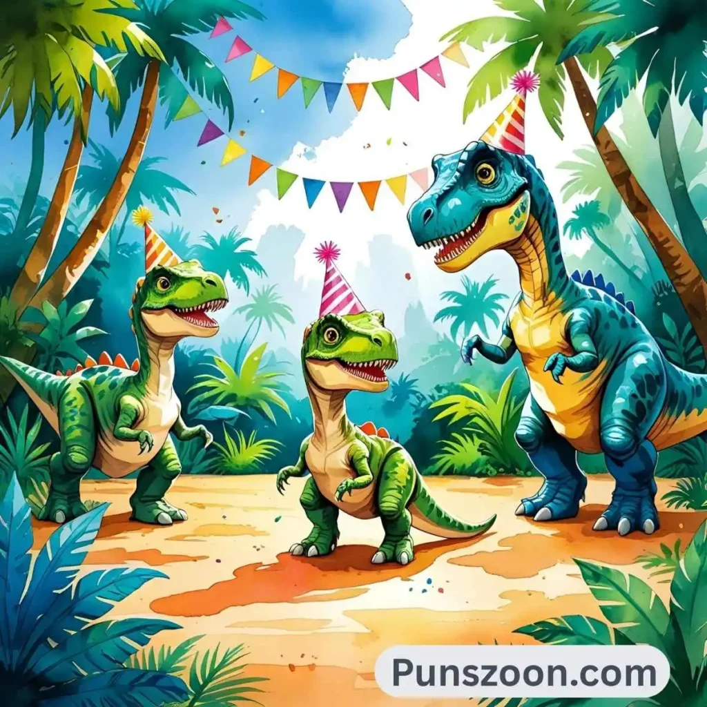 Dinosaur Birthday Puns One Liners