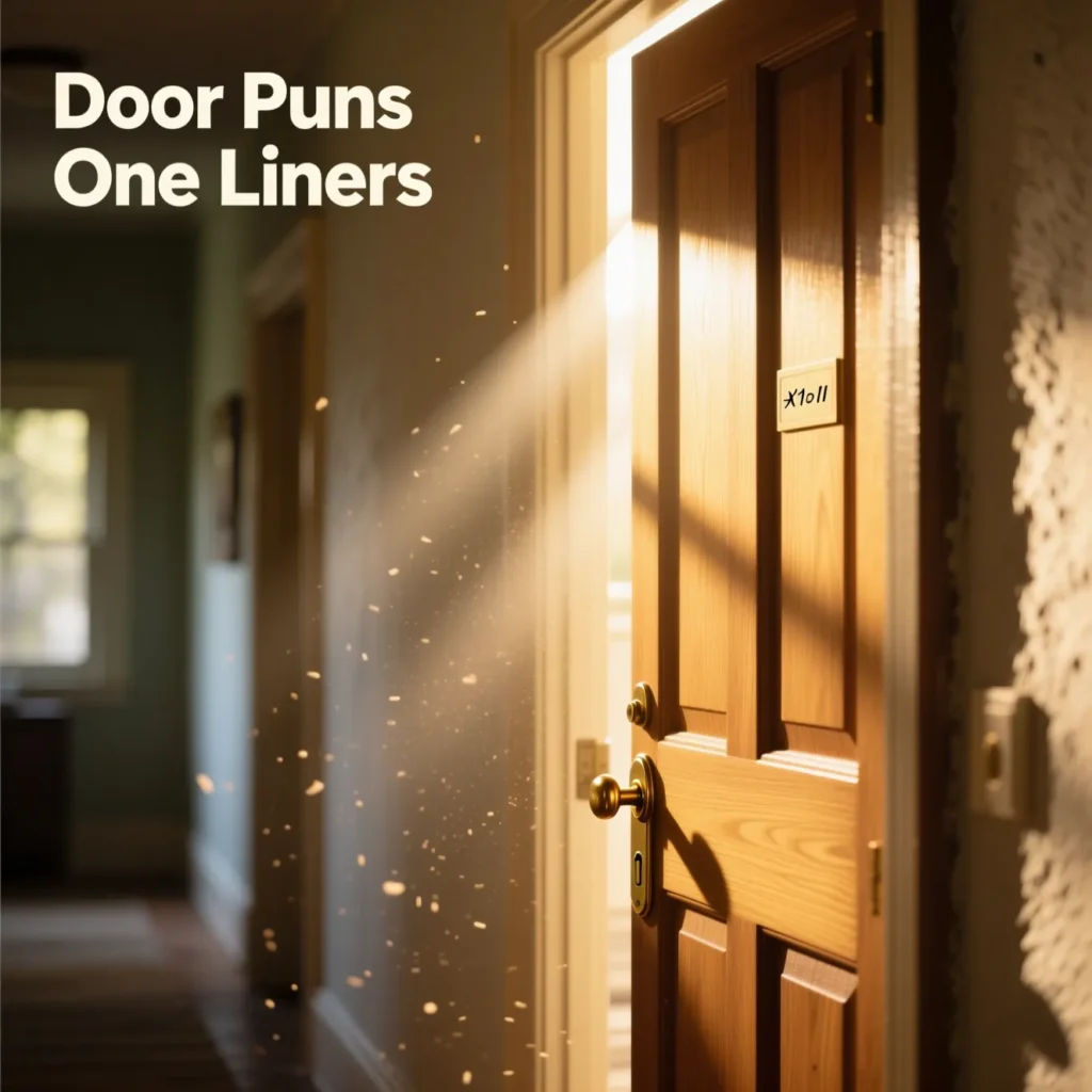 Door Puns One Liners