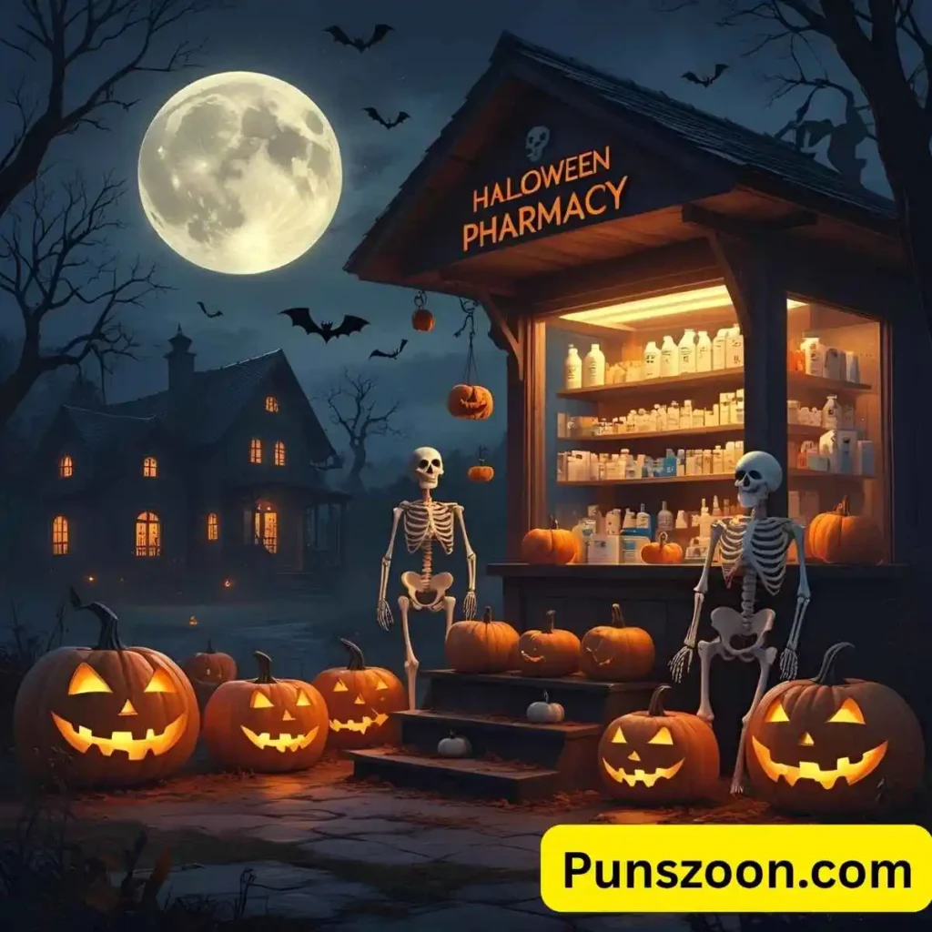 Halloween Pharmacy Puns