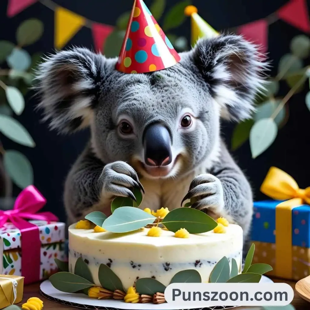Koala Puns Birthday