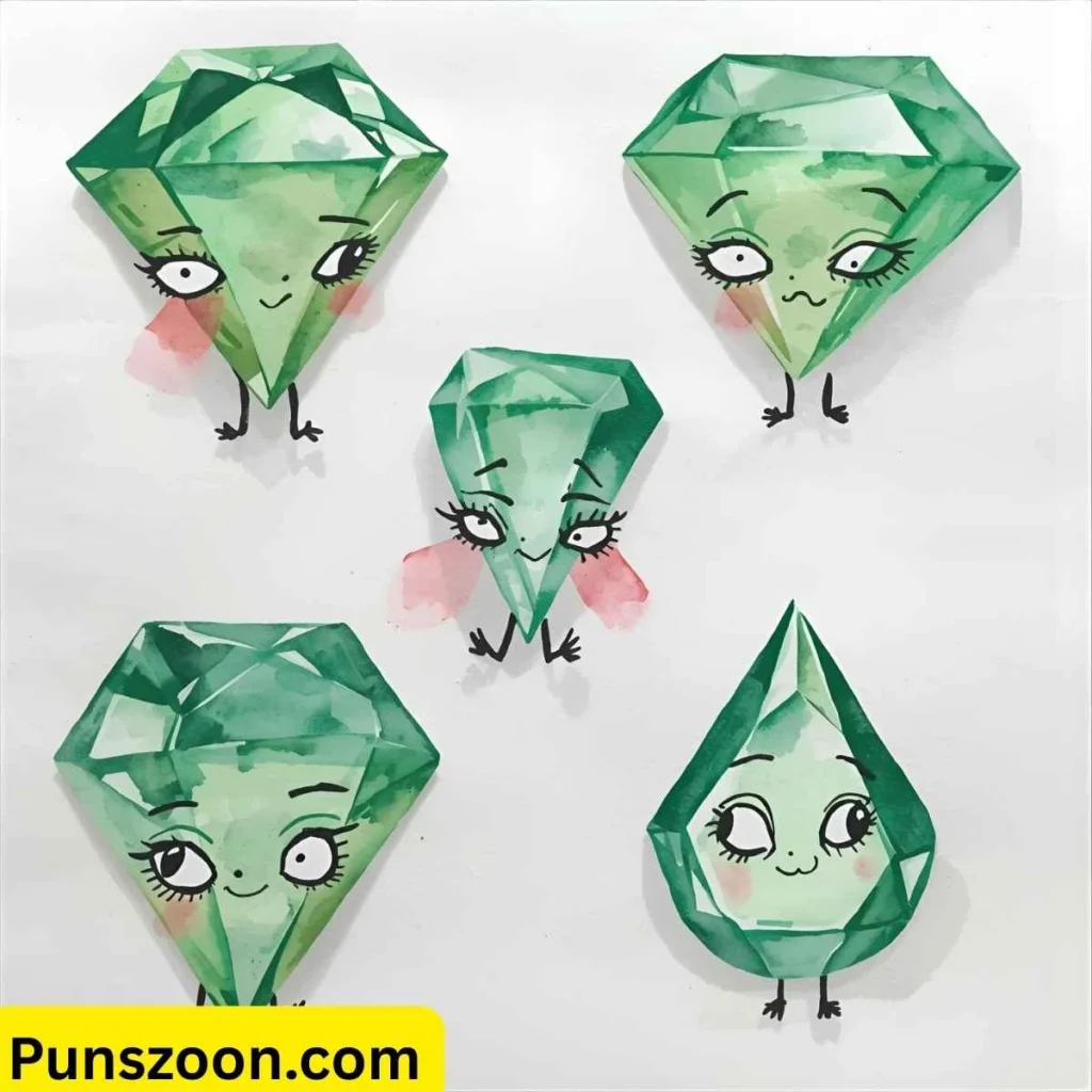 Emerald Gem Puns