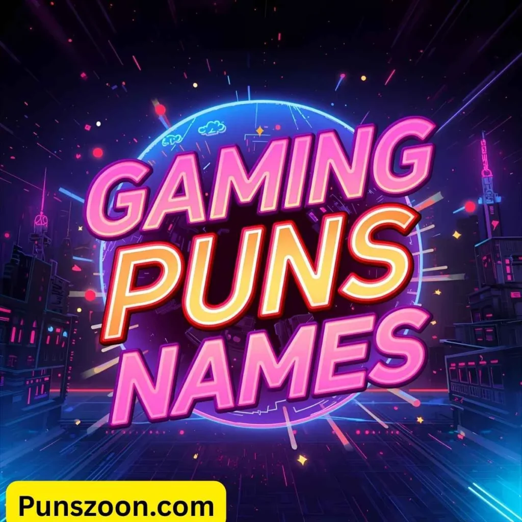 Gaming Puns Names