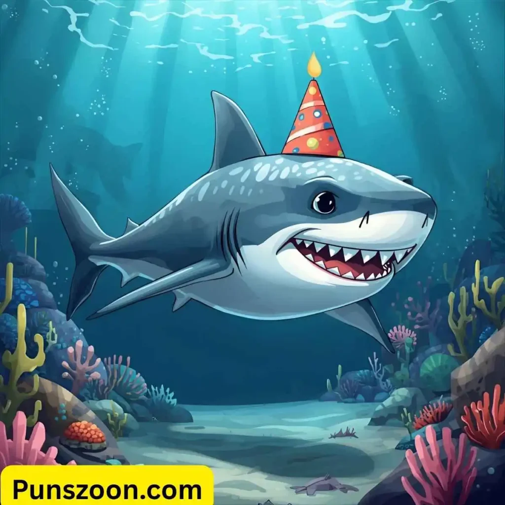 Birthday Shark Puns