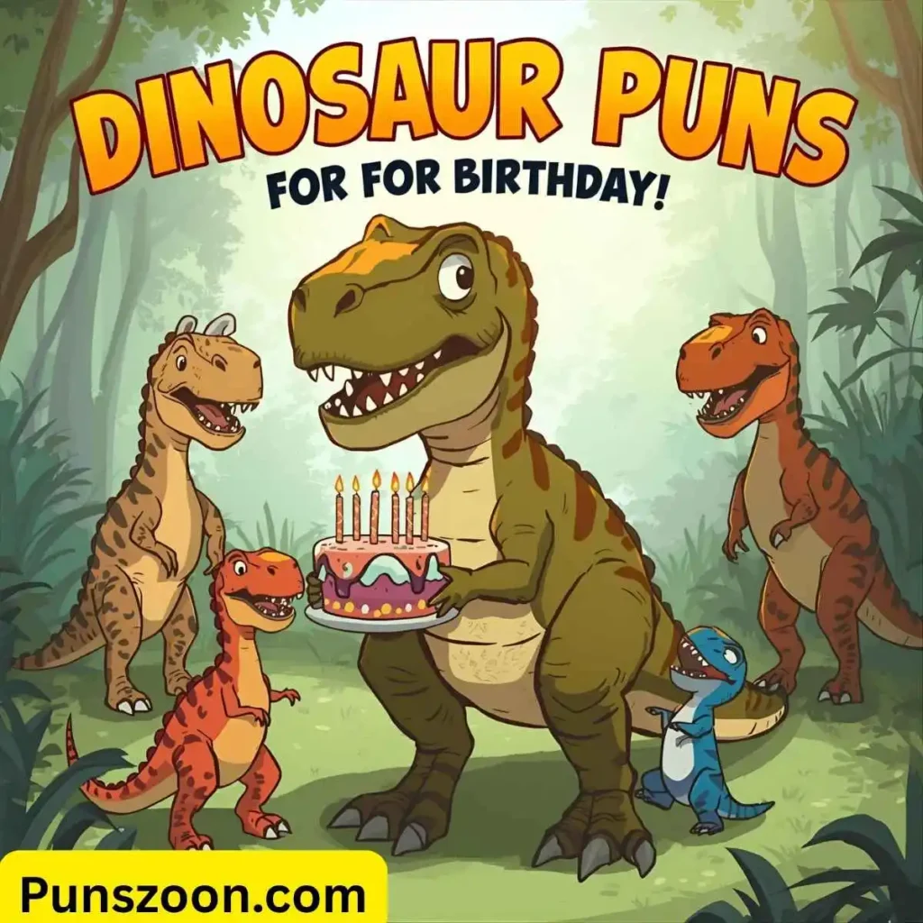 Dinosaur Puns for Birthday
