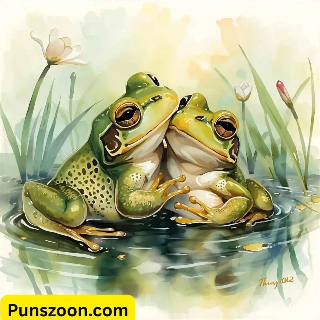 Frog Puns Love