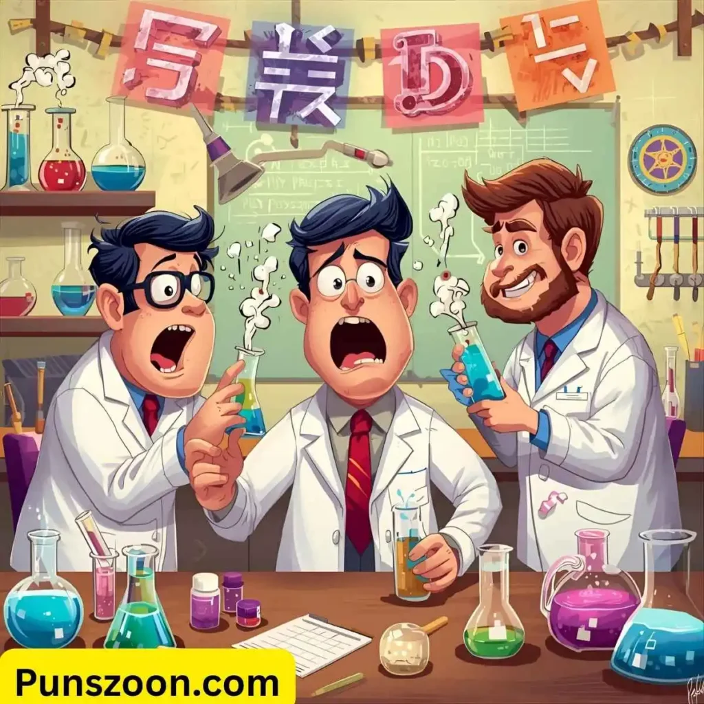 Funny Chemistry Lab Puns