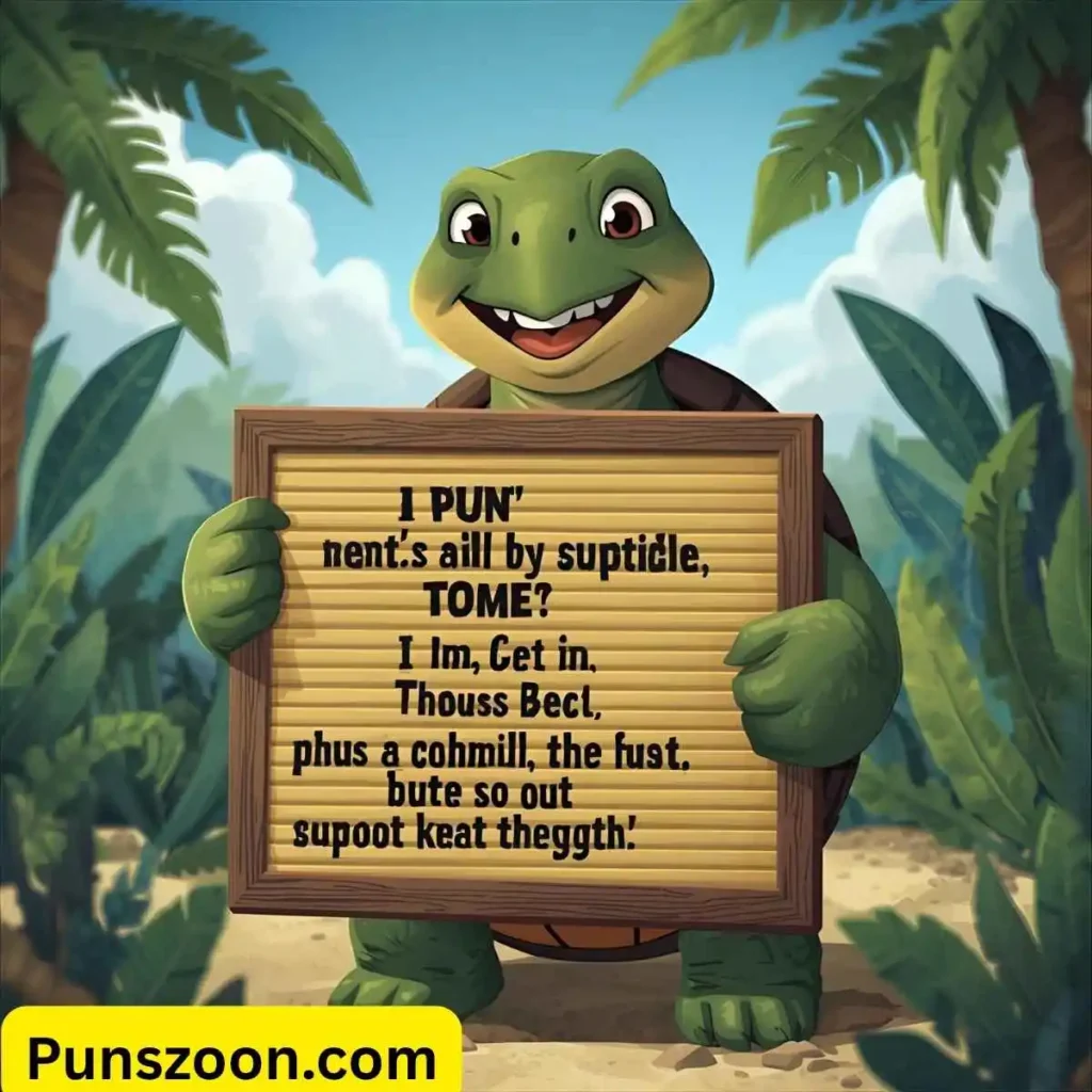 Turtle Puns One Liners
