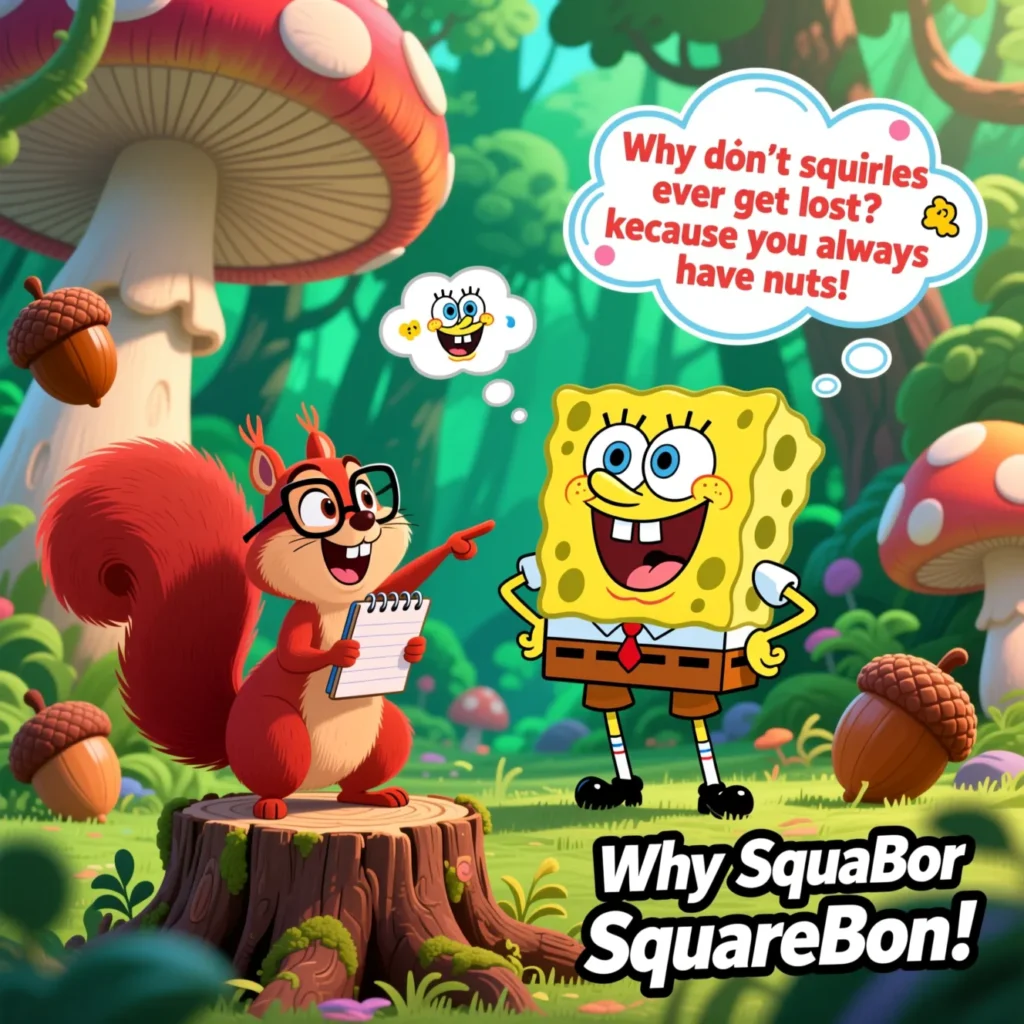 Spongebob Squirrel Jokes