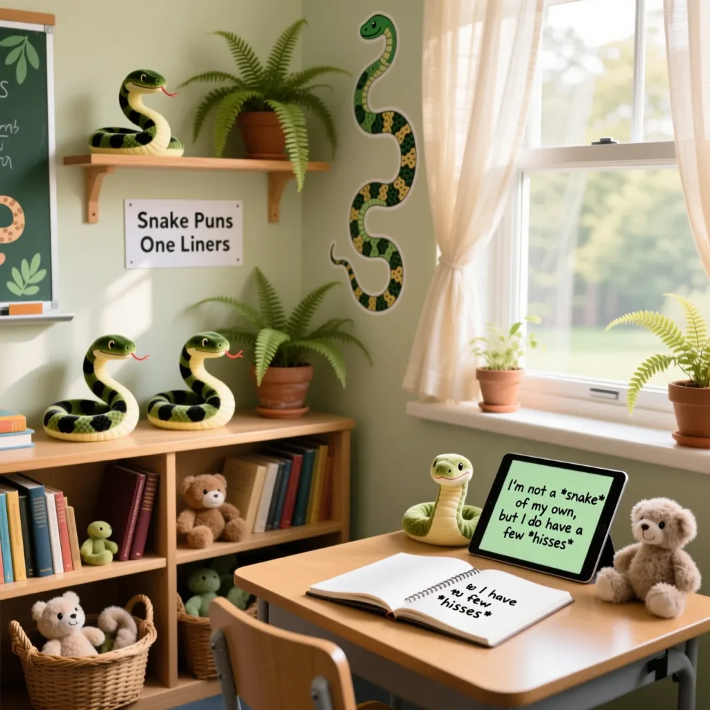 Snake Puns One Liners