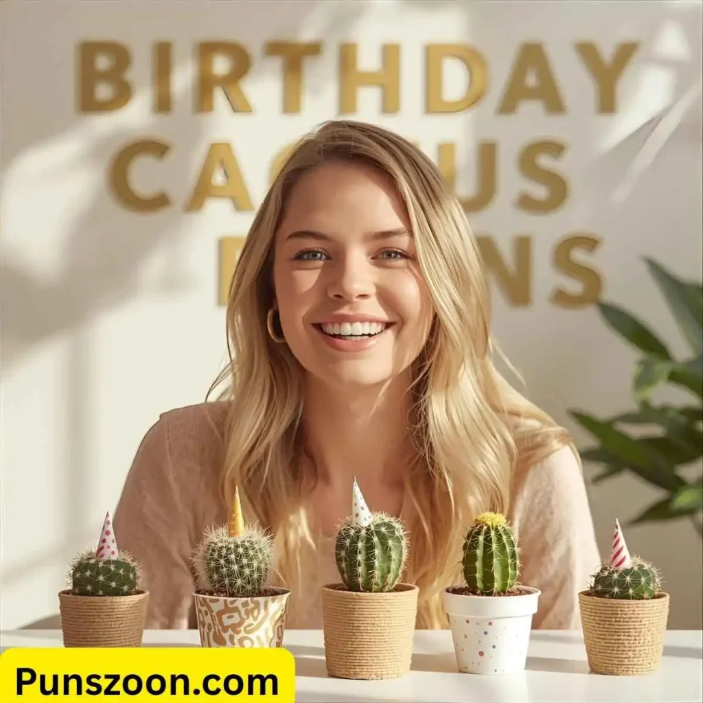 Birthday Cactus Puns