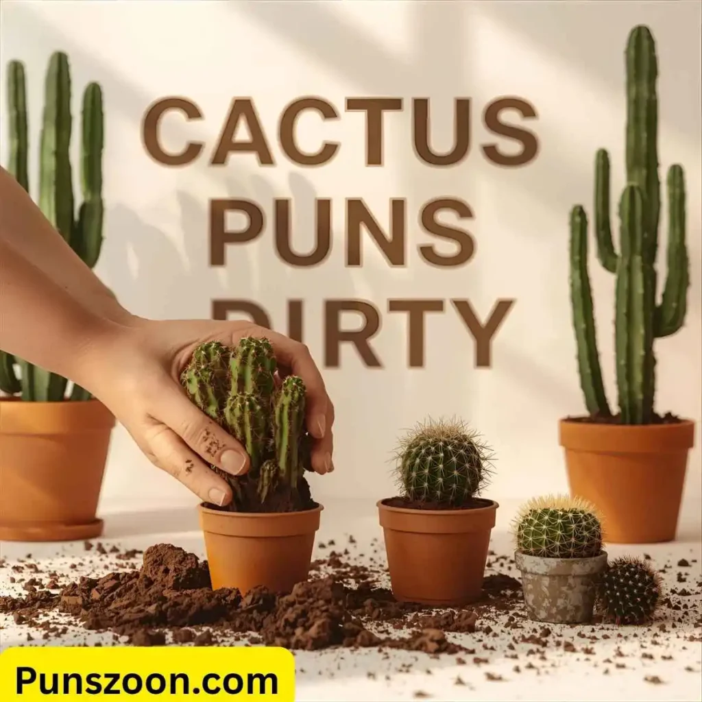 Cactus Puns Dirty