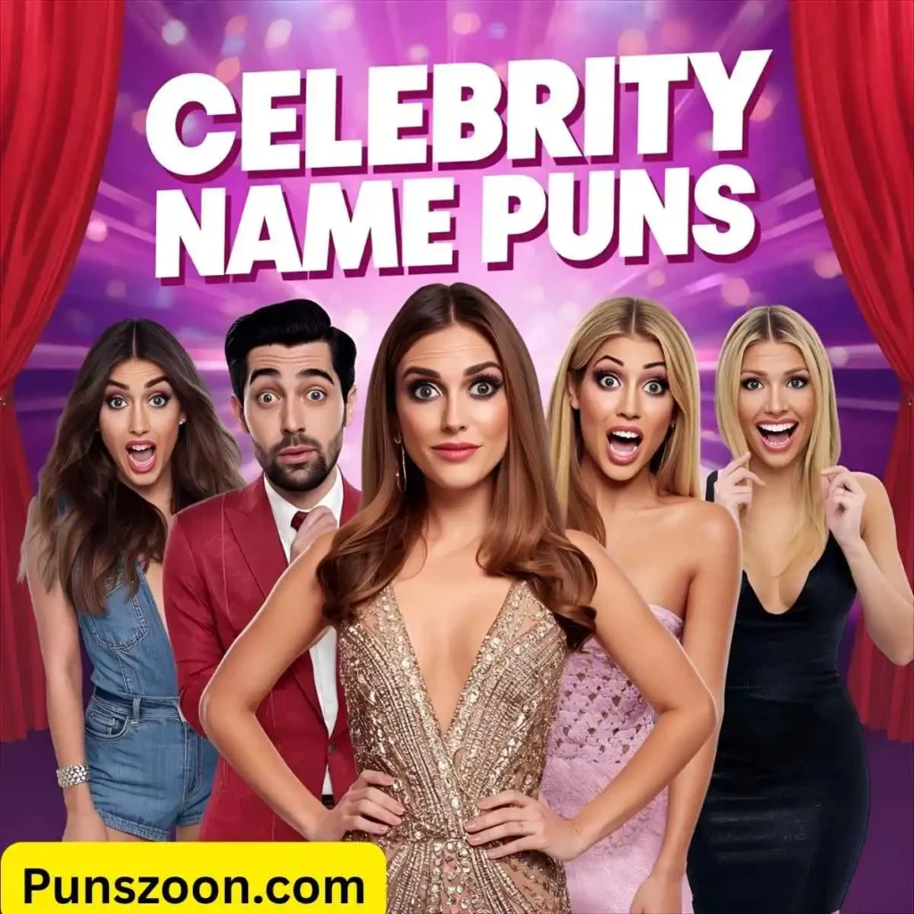 Celebrity Name Puns
