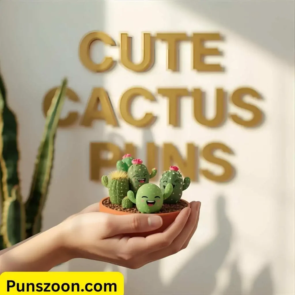 Cute Cactus Puns