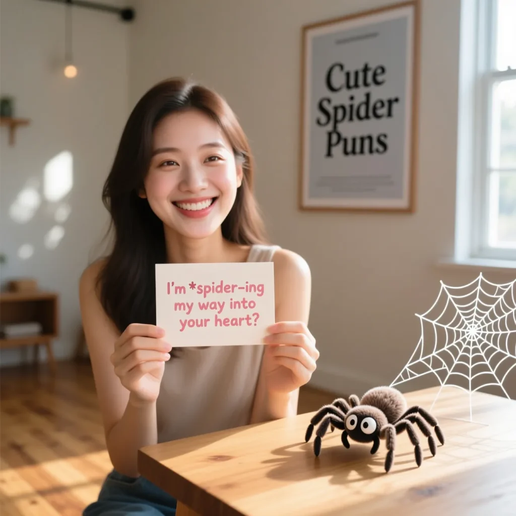 Cute Spider Puns