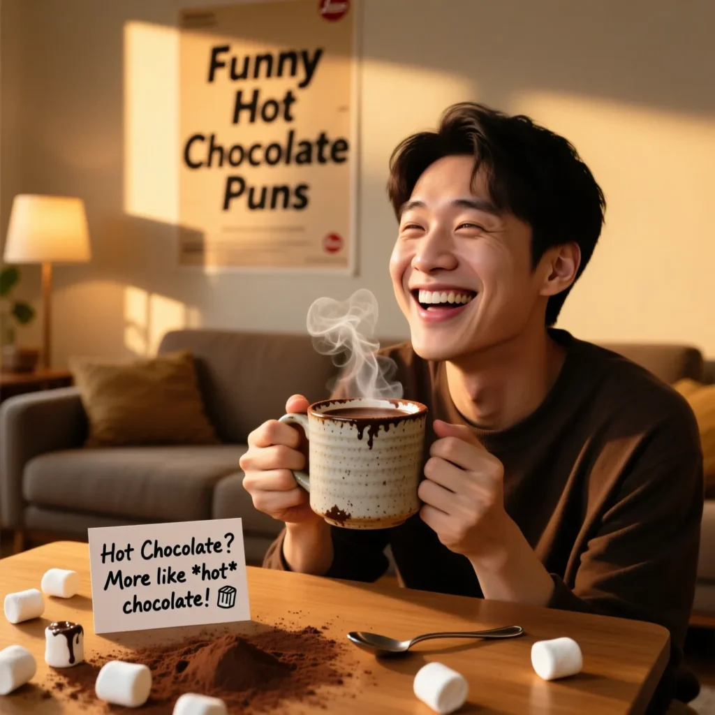 Funny Hot Chocolate Puns