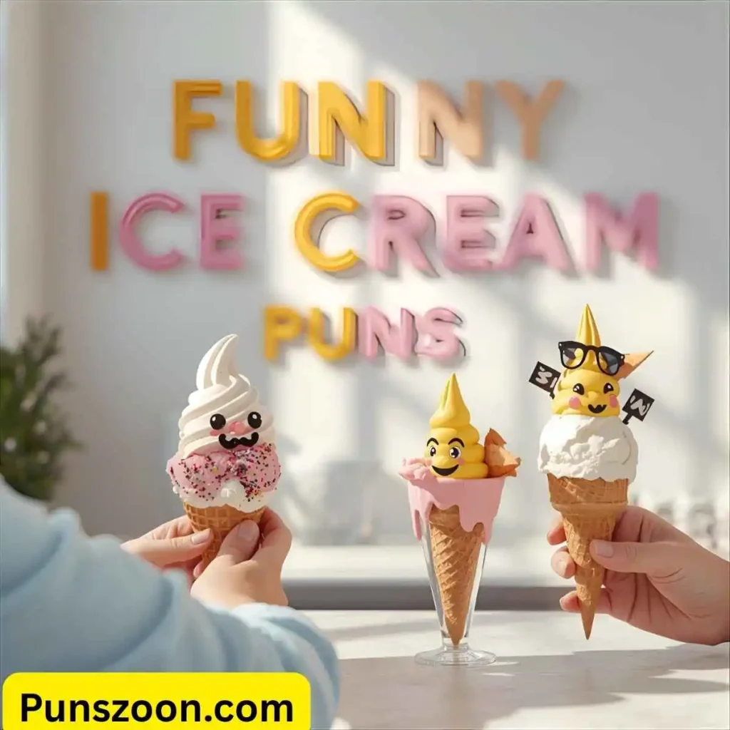 Funny Ice Cream Puns