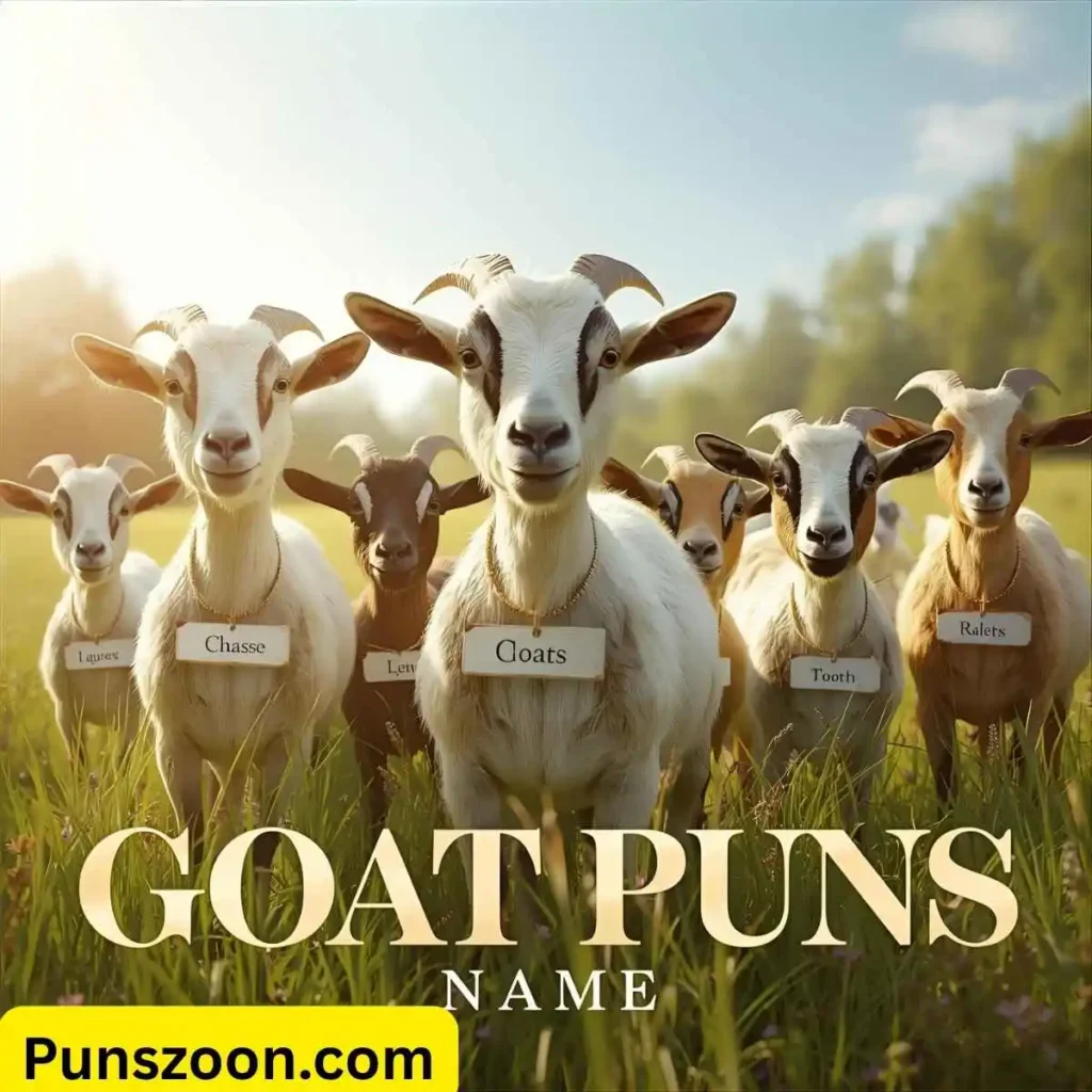  Goat Puns Name