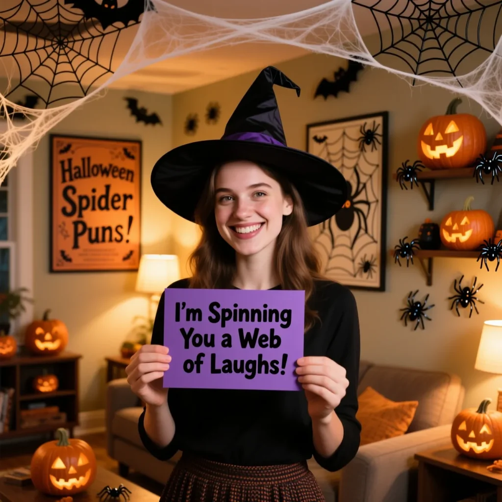 Halloween Spider Puns