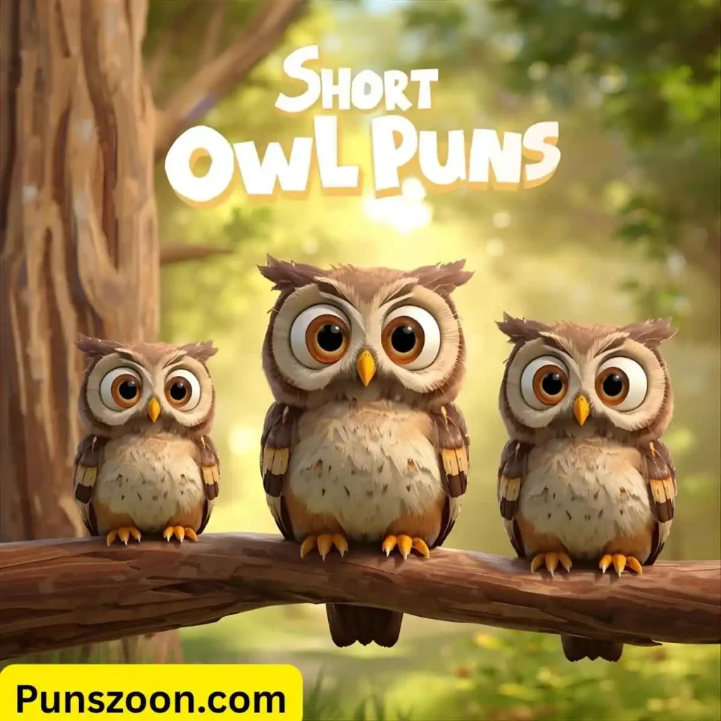 Short Owl Puns