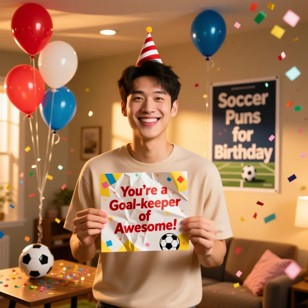 Soccer Puns for Birthday