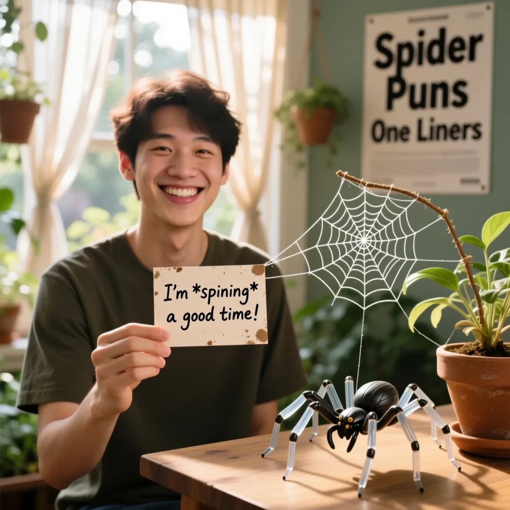 Spider Puns One Liners