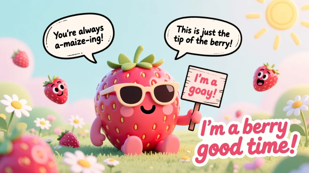 Strawberry Puns