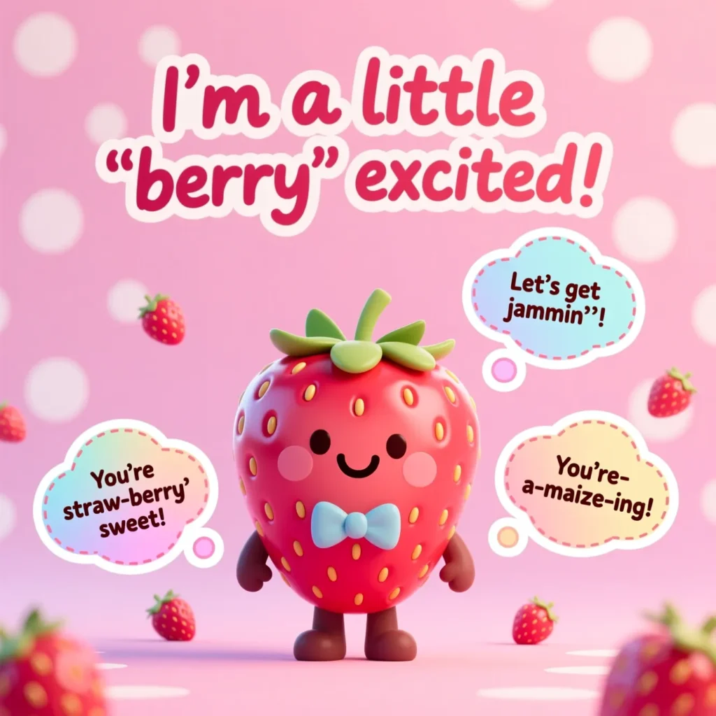 Strawberry Puns One Liners