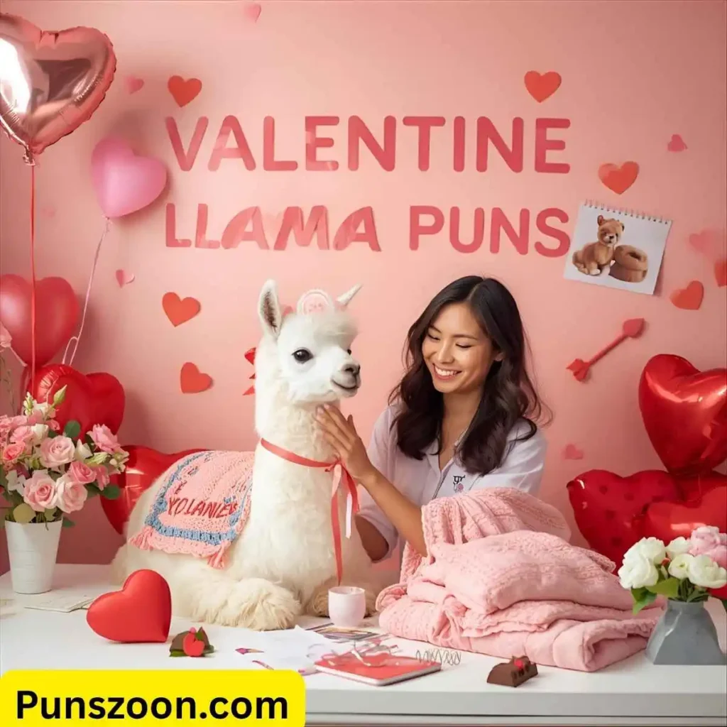 Valentine Llama Puns